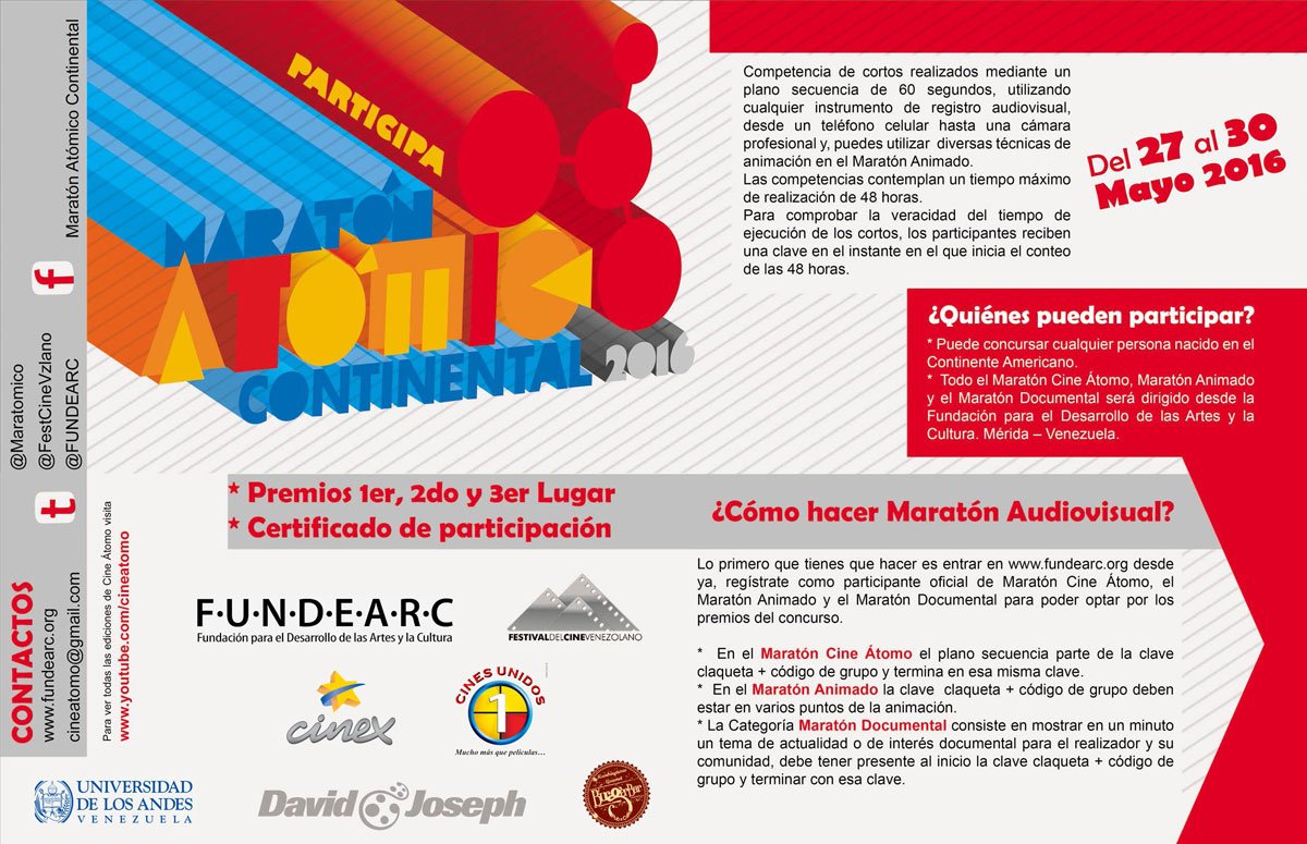 Un cordial saludo PARTICIPANTES Inscritos <a href="/Maratomico/">Maratón Atómico Continental</a> Bienvenidos a la competencia #Maratomico2016!