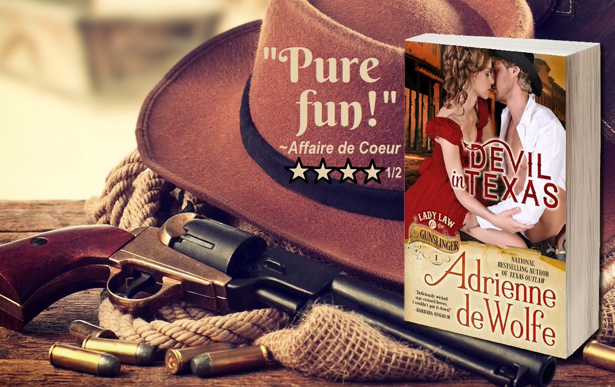 He's a wanted man--by every woman in the West. DEVIL IN TEXAS amzn.to/2bewaVC #Romance #RomSus #99c
