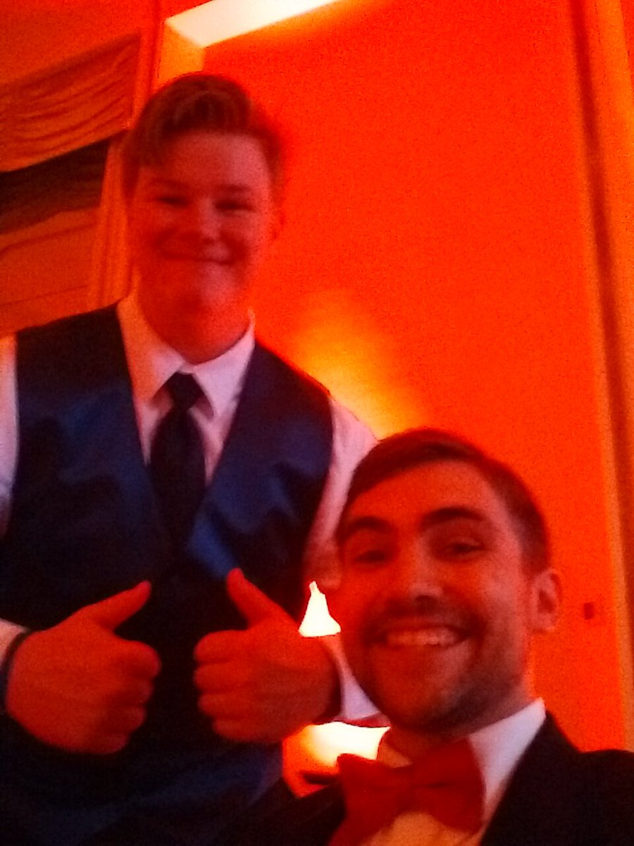 GeigerPhysics's tweet photo. At #GreendaleProm with @_GD52_ https://t.co/l9gLevav9v