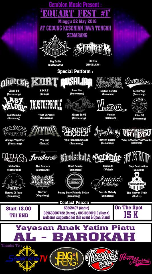 minggu 22 Mei 2016, at gedung kesenian Jawa Tengah, Semarang. Salam Olahraga! #ajangantuk