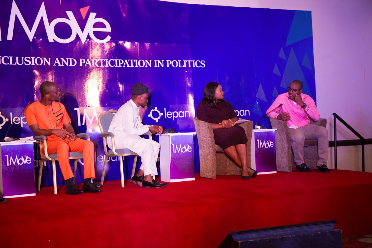 LepanNigeria's tweet photo. Young People in Media Panel @stanleyazuakola @Omojuwa @TheOsasuShow @bigmoNaija @dearyece @timidakolo #OneMoveNG https://t.co/6HSVCPKKci