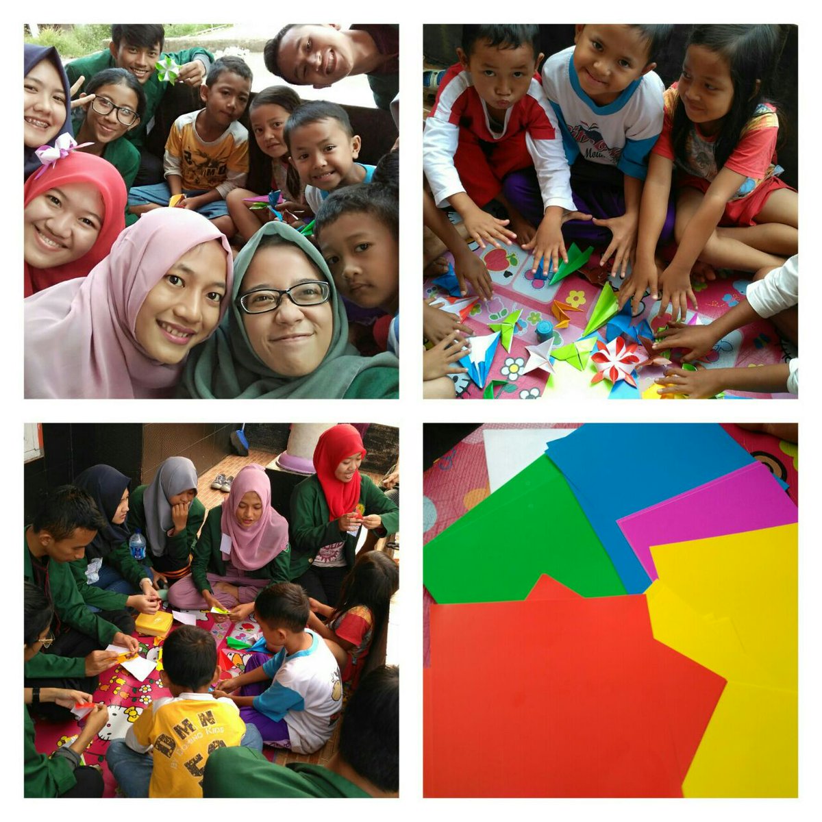 raraaprily's tweet photo. @PKMFE2016  
Sosialisasi Kerajinan Origami
Untuk Meningkatkan Kreativitas Anak-anak
#pkmfe2016builder #kelompok16 https://t.co/bxaV5Ebr9m