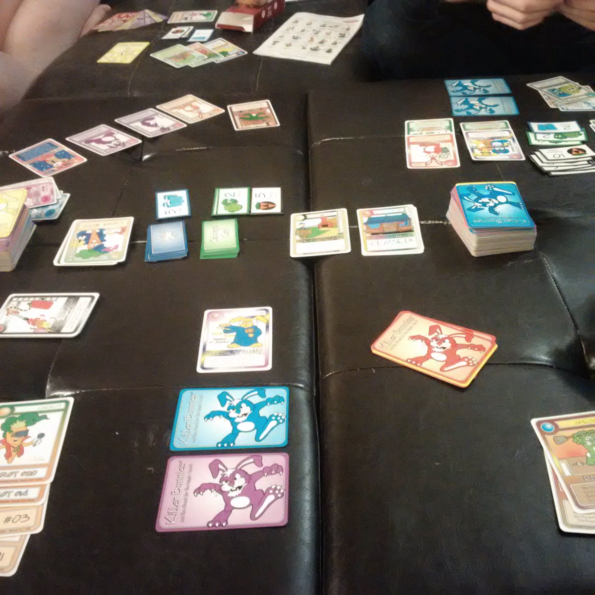 AdamRoffel's tweet image. Playing some #KillerBunnies tonight. Such a great game!