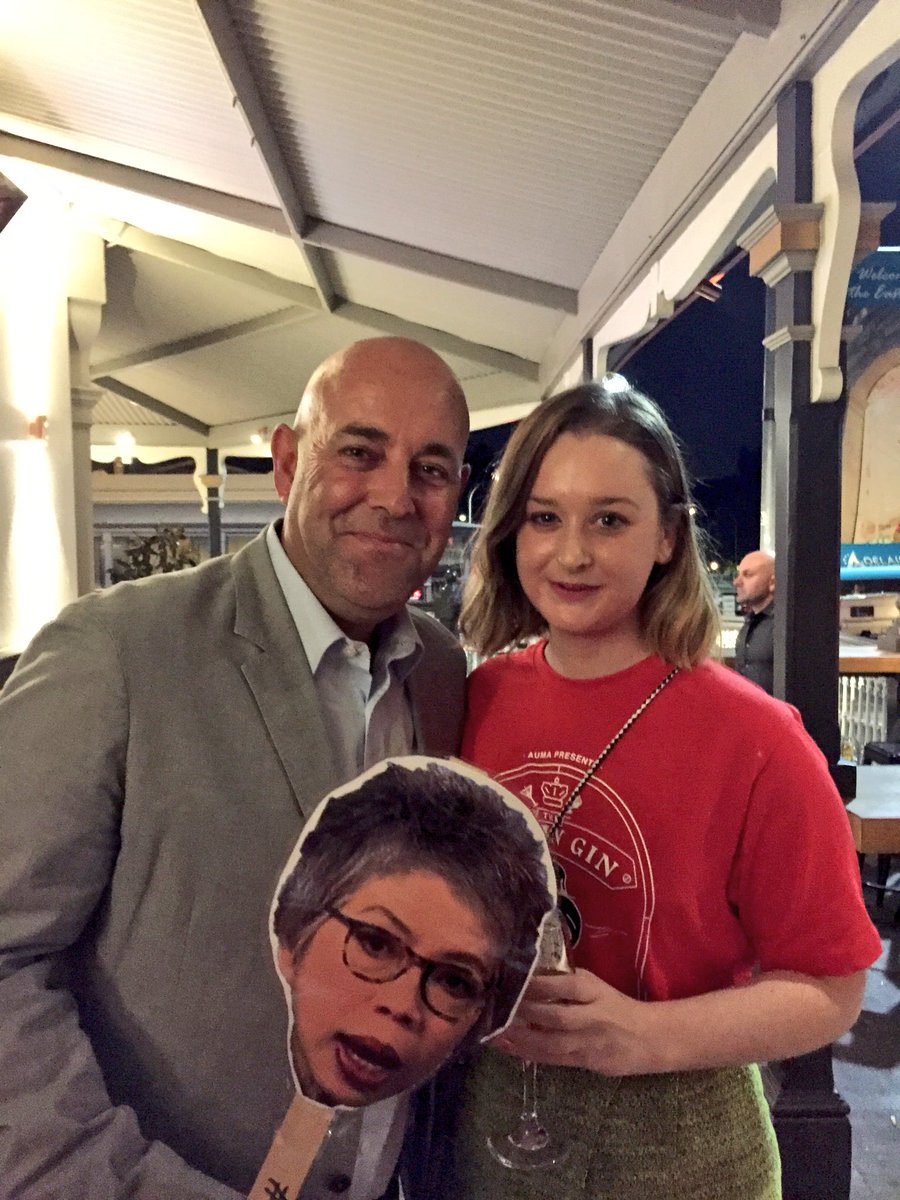 grillermilk's tweet photo. So honoured meeting 2 great Aussie personalities last night at #LeeLinGin pub crawl @darren_lehmann @LeeLinChinSBS https://t.co/3tBtG6EVUx