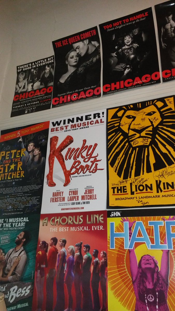 Antonijan's tweet photo. #Antonijan #MyWall #ByeFelecia no mas #FramedPlaybills #NewDecor #Broadway #Windowcards Got some on @BCEFA and @eBay https://t.co/6KMHIAjlJ7