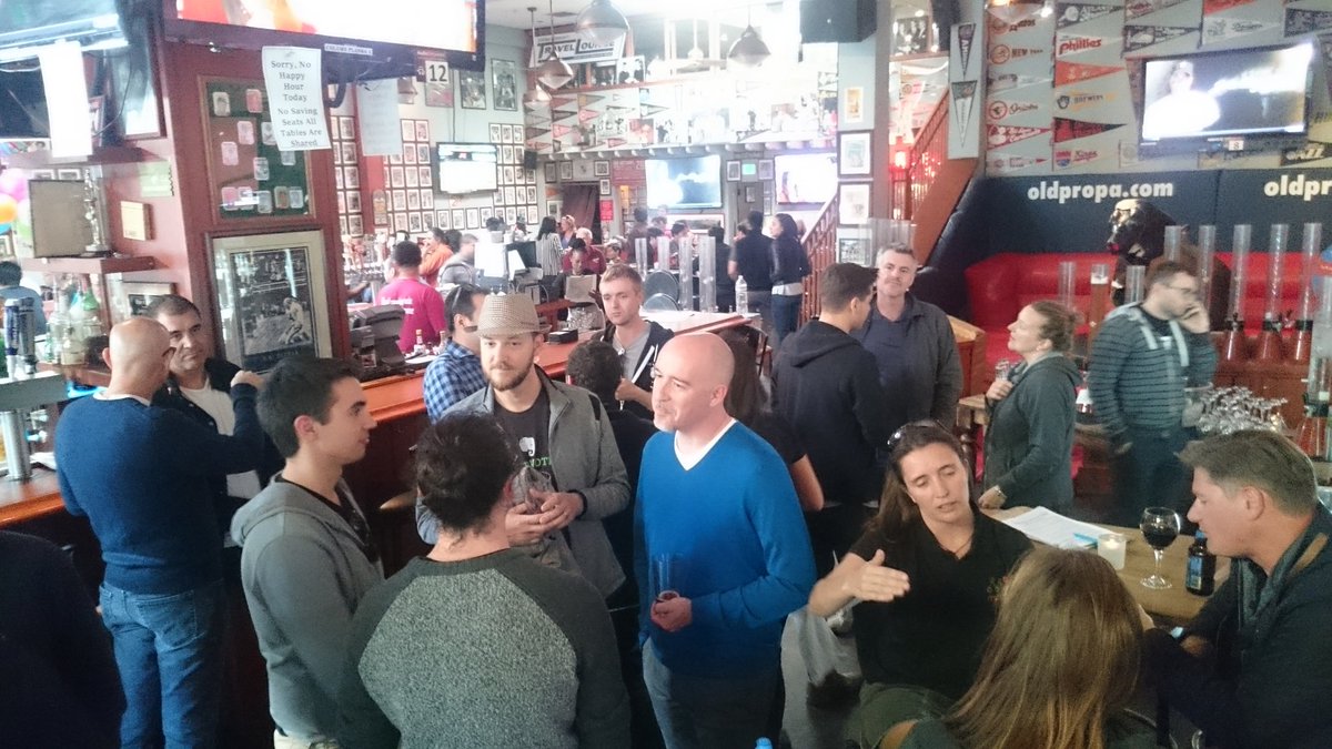 PricingBen's tweet photo. Final celebratory drinks for a successful #murudUSAtrip. Come join @murudau at the old pro Palo alto https://t.co/B8vMxkydYE