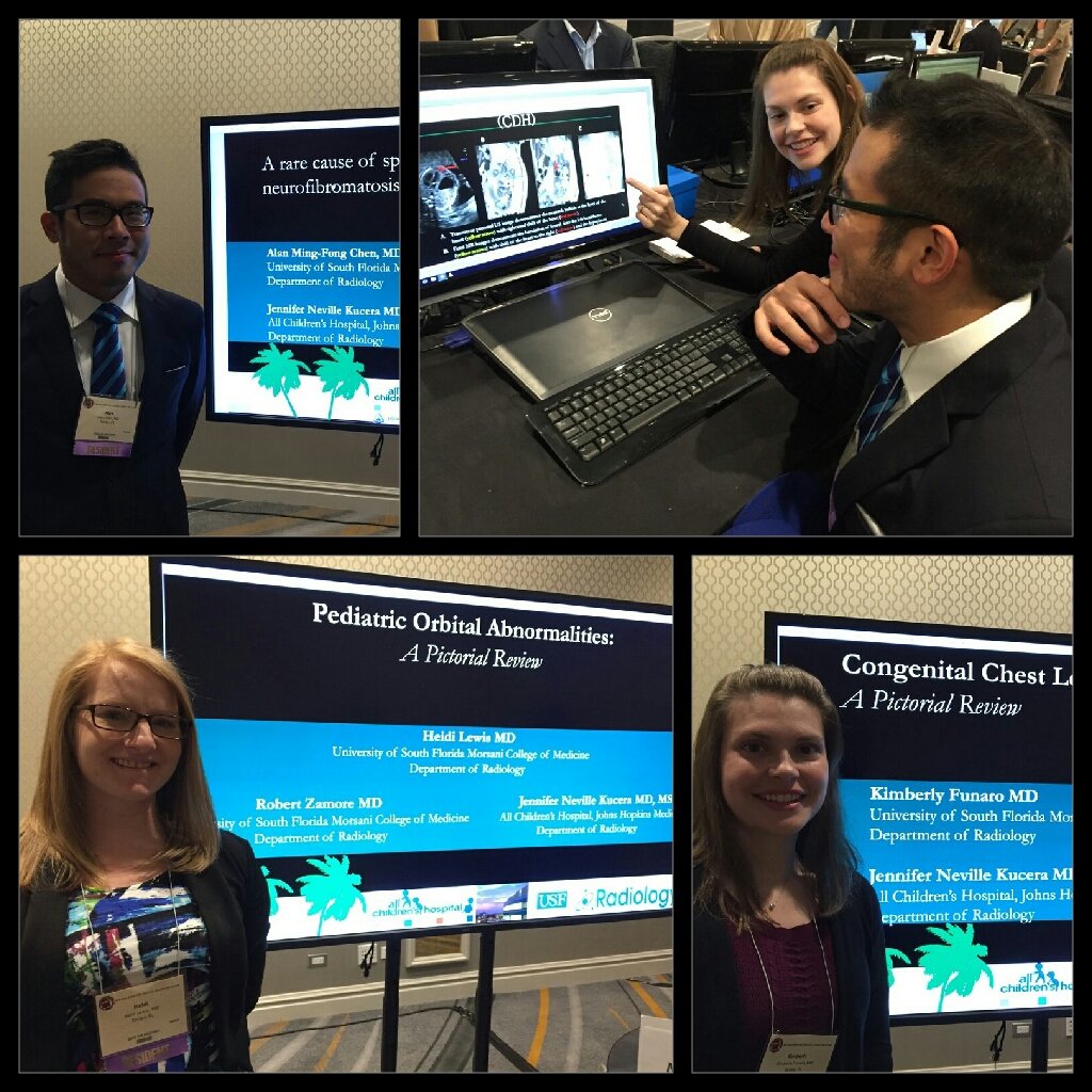 usfradiology's tweet photo. Strong presence from @usfradiology in Chicago at #SPR2016 #IPR2016 #pediatricimagingacrosstheglobe #usfradiology https://t.co/eqm4J6KTAJ