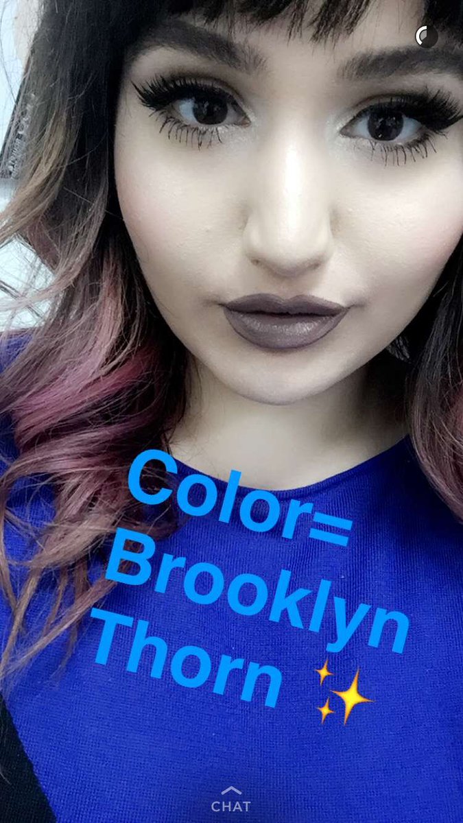 MerMersLifee's tweet photo. #Nyxliquidsuede #BrooklynThorn #NYXCosmetics https://t.co/0QhJloRT7L