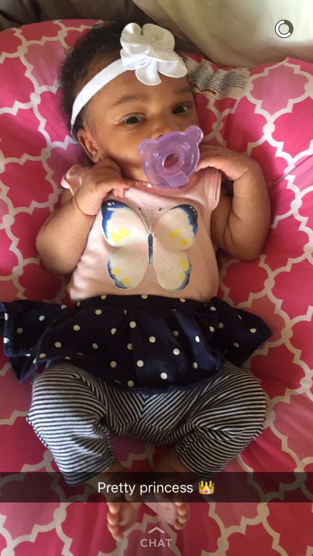 _BeeEasy's tweet image. My Millie looks so pretty😍😍😍 #newestedition #goddaughter