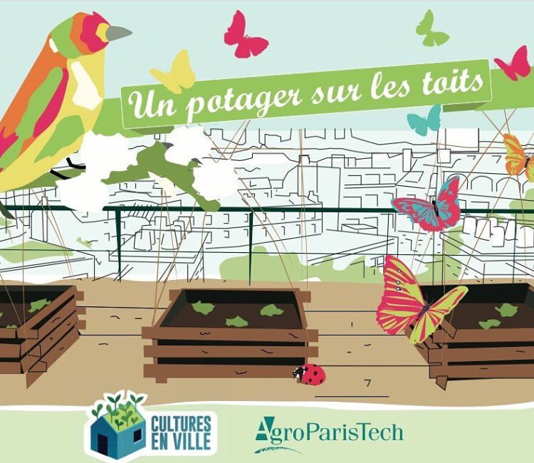 Ce weekend avec <a href="/AgroParisTech/">AgroParisTech</a> au Ministère de l'environnement pour vous présenter l'#agricultureurbaine 🌱