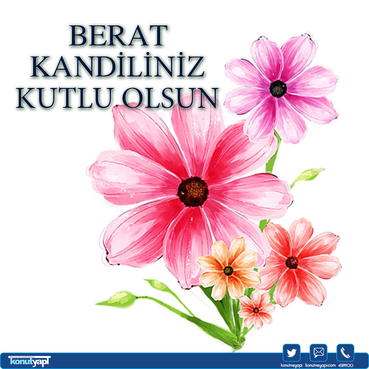 KonutveYapi's tweet photo. Ramazan'ın müjdeleyicisi Berat Kandiliniz Kutlu Olsun. https://t.co/8hxjQuOYc6