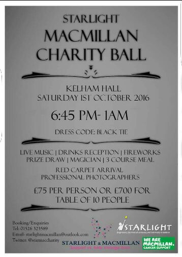 Peteraymond09's tweet photo. Please help spread the word @Starmaccharity is holding its 1st #charityball for @starlight_uk and @macmillancancer https://t.co/fgD7hJzLtr