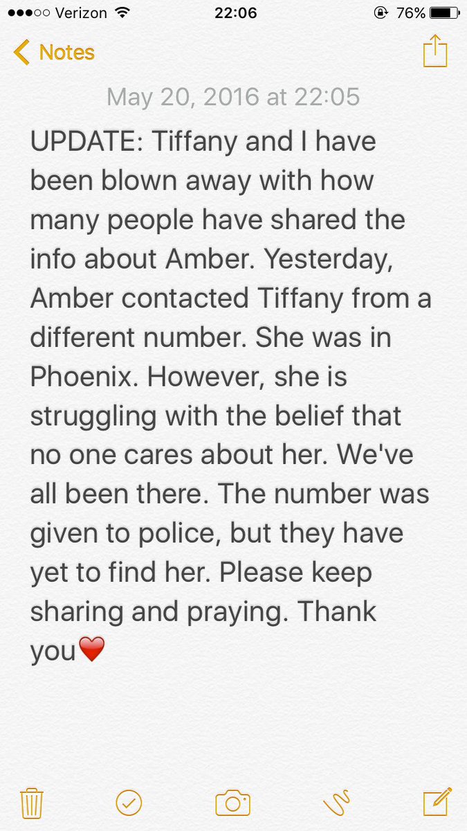mandav97's tweet image. UPDATE: #BringAmberHome ❤️