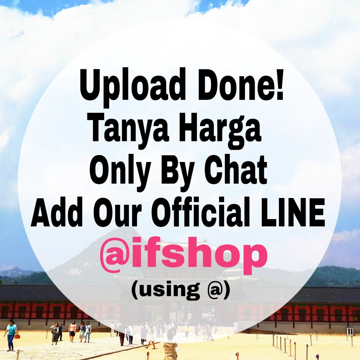 IF_Shop's tweet image. Tanya Harga Only by Chat on Our Official LINE @ifshop (using @)
Koleksi lebih Lengkap cek Our IG @ifshop_collection