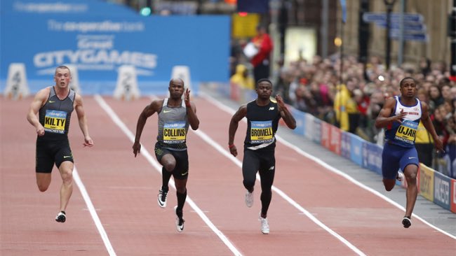 Collins Shocks Manchester With 100M Victory:
ow.ly/YOGP300qSFn
#CityGames2016 #Athlete #AthleticsSH