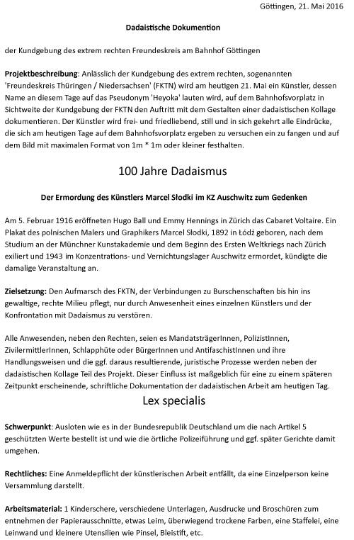 hirtlitschk4's tweet photo. dadaist auf dem Weg z Bahnhof, bis gleich #goedemo #freundeskreis- @elba79+ @goeschubi+ #dada+ #100dada+ #freepress+ https://t.co/Q2iN5w8asb
