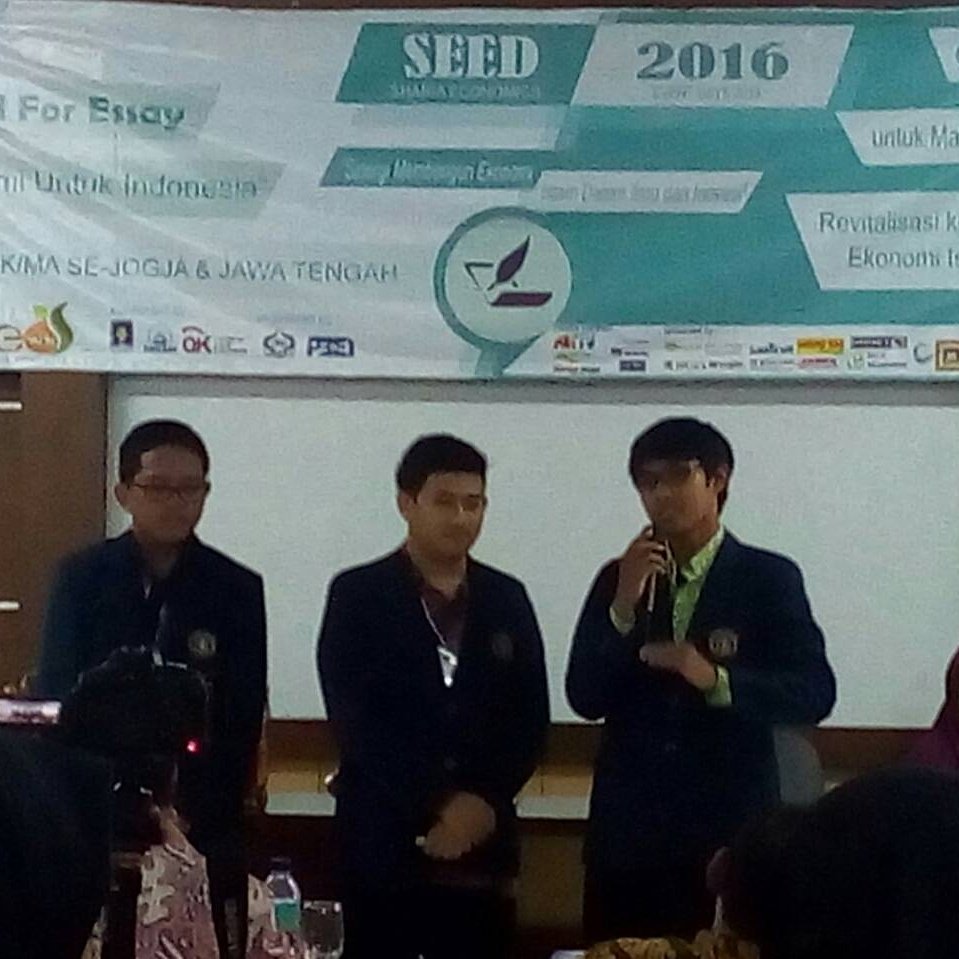 @pramudityagams @rifaldi_majid, Boby semoga dilancarkan presentasi "Sharia Economics Event Days UII 2016 Yogyakarta"