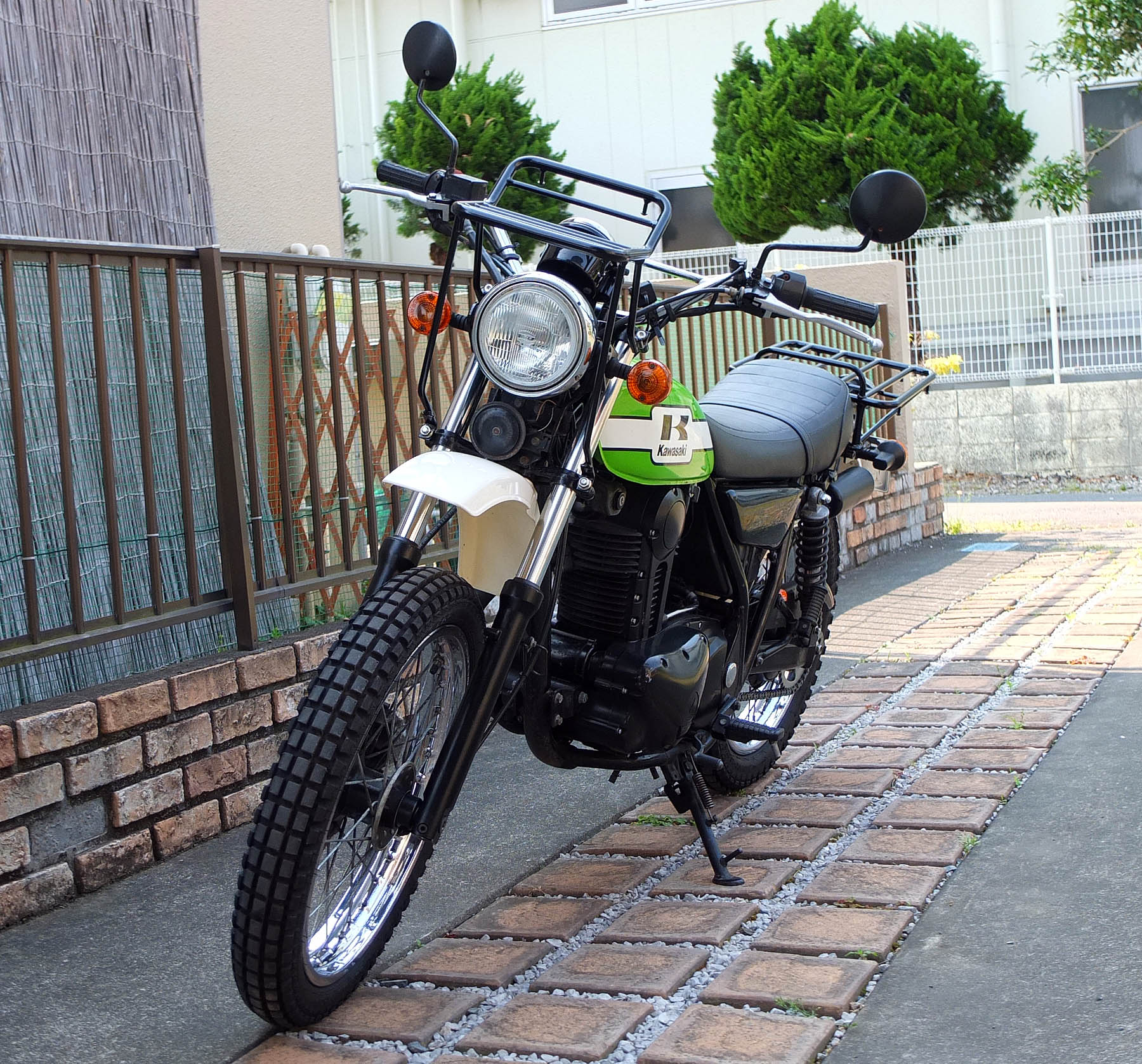250TR 旅キャリア Kawasaki 250tr専用旅キャリア