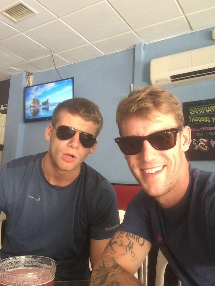 terry_metro's tweet photo. Have a great time in Spain jon walker and Cory Howarth. Leave the work to your dad. Lol https://t.co/Fw6I53oRCx