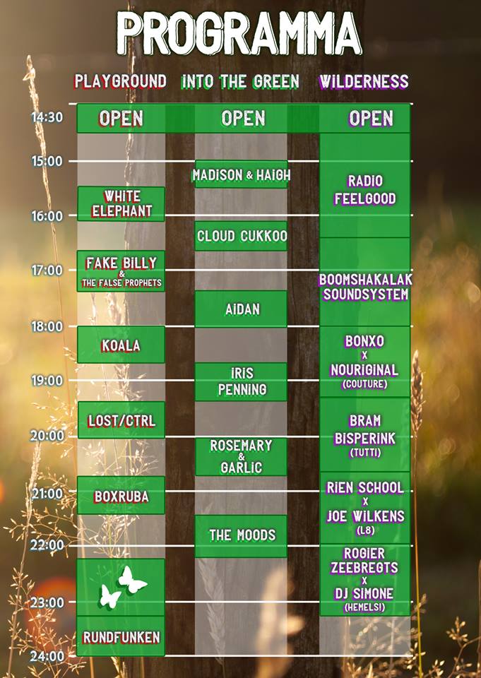 ComeOutPlay's tweet photo. Goedemorgen allemaal! Kom vandaag lekker naar het park voor Come Out &amp; Play Festival! #festival #oss #timetable https://t.co/e4GcsPNnLu