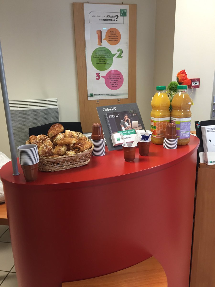jeremy__keyuser's tweet image. L&apos;équipe BNPParibas de Lagny sur Marne est prête à accueillir ses nouveaux clients. #Petitdej #NouveuxClients #PPC
