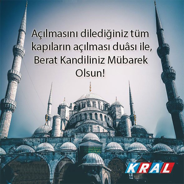 Berat Kandiliniz Mübarek Olsun!