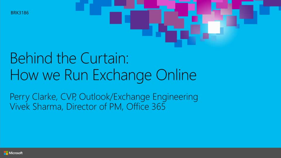 CodeChannels's tweet photo. Behind the Curtain: Running Exchange Online #msignite #msignite2015 - https://t.co/0pmyyZrTuD https://t.co/51P9I5t5Ar