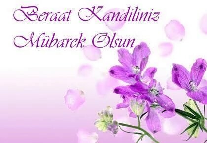 Herkese hayırlı kandiller berat gecemiz mübarek olsun. Dua ile.