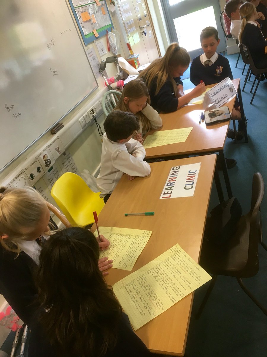 grangecpschool's tweet photo. Year 6 pupils giving feedback to Year 3/4 on their writing #The GrangeWay https://t.co/PjPOx0bKOU