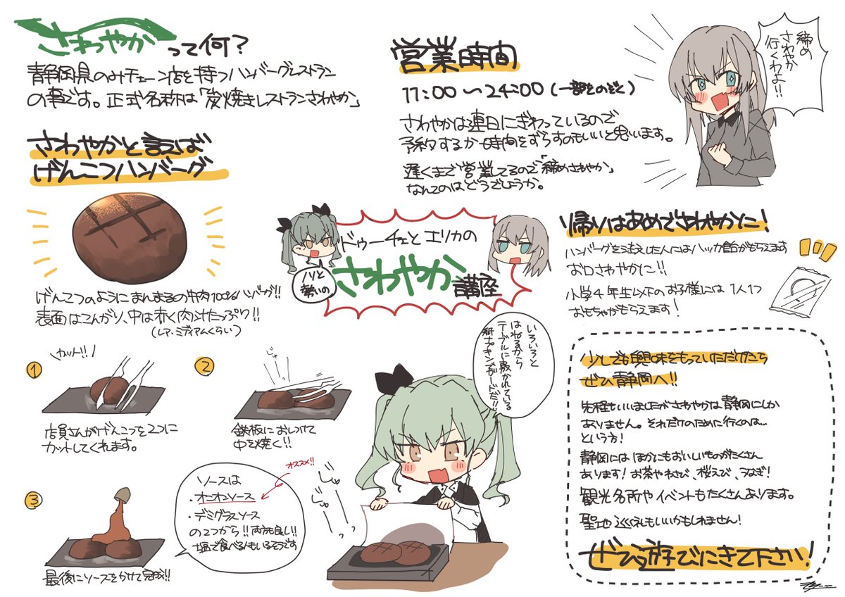 さわやかってどういうところなのかノリと勢いで作ってみました。おいでよ静岡 