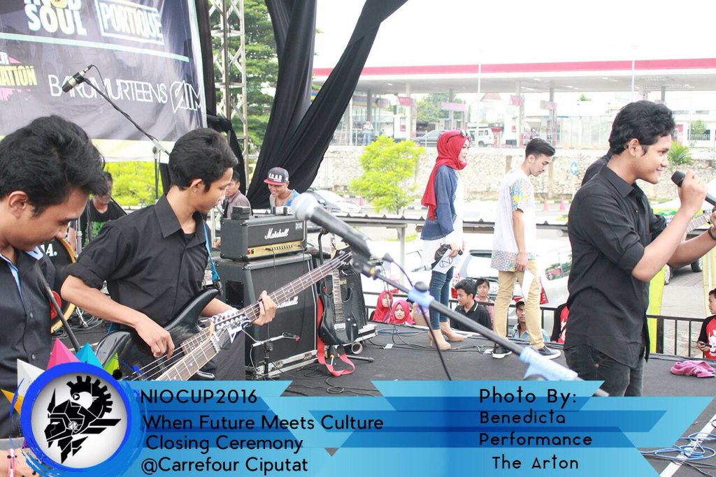 niocup_'s tweet photo. WUHUUU!!! ini dia penampilan dari THE ARTON seruuu bangetttd! Ayooo jangan sampai ketinggalan https://t.co/W7KlDKeUL6