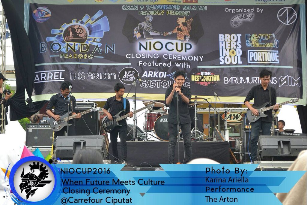 niocup_'s tweet photo. WUHUUU!!! ini dia penampilan dari THE ARTON seruuu bangetttd! Ayooo jangan sampai ketinggalan https://t.co/W7KlDKeUL6