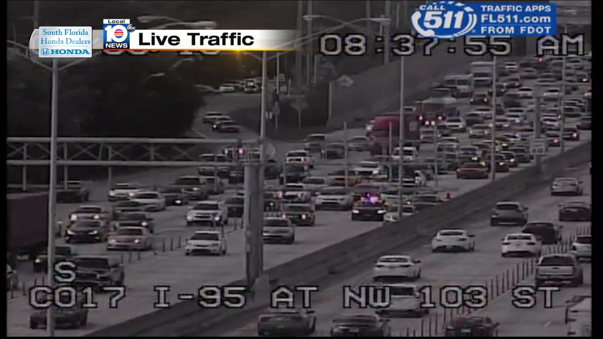 Express Lanes at I-95 NB and NW 103rd St #TRAFFIC #MIAMI https://t.co/LiM94Obj91