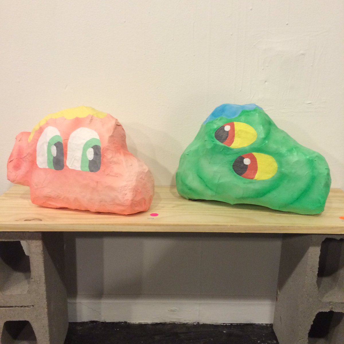 "Hed" 1 and 2 from #freetransform at #vitaljoint #silentbarn #bushwick