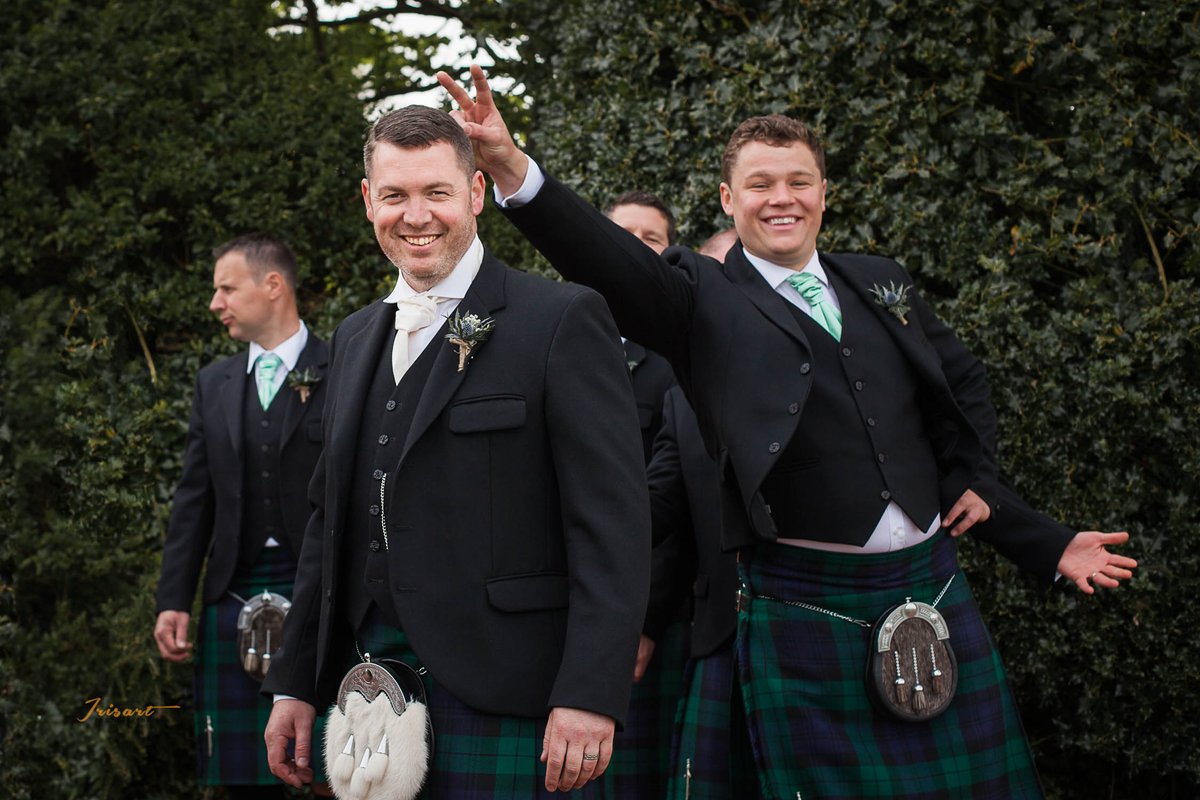 IrisArtPhoto's tweet image. This is what you get from your groomsmen... lots and lots of support! :) #edinburghweddingphotographer #irisartphoto