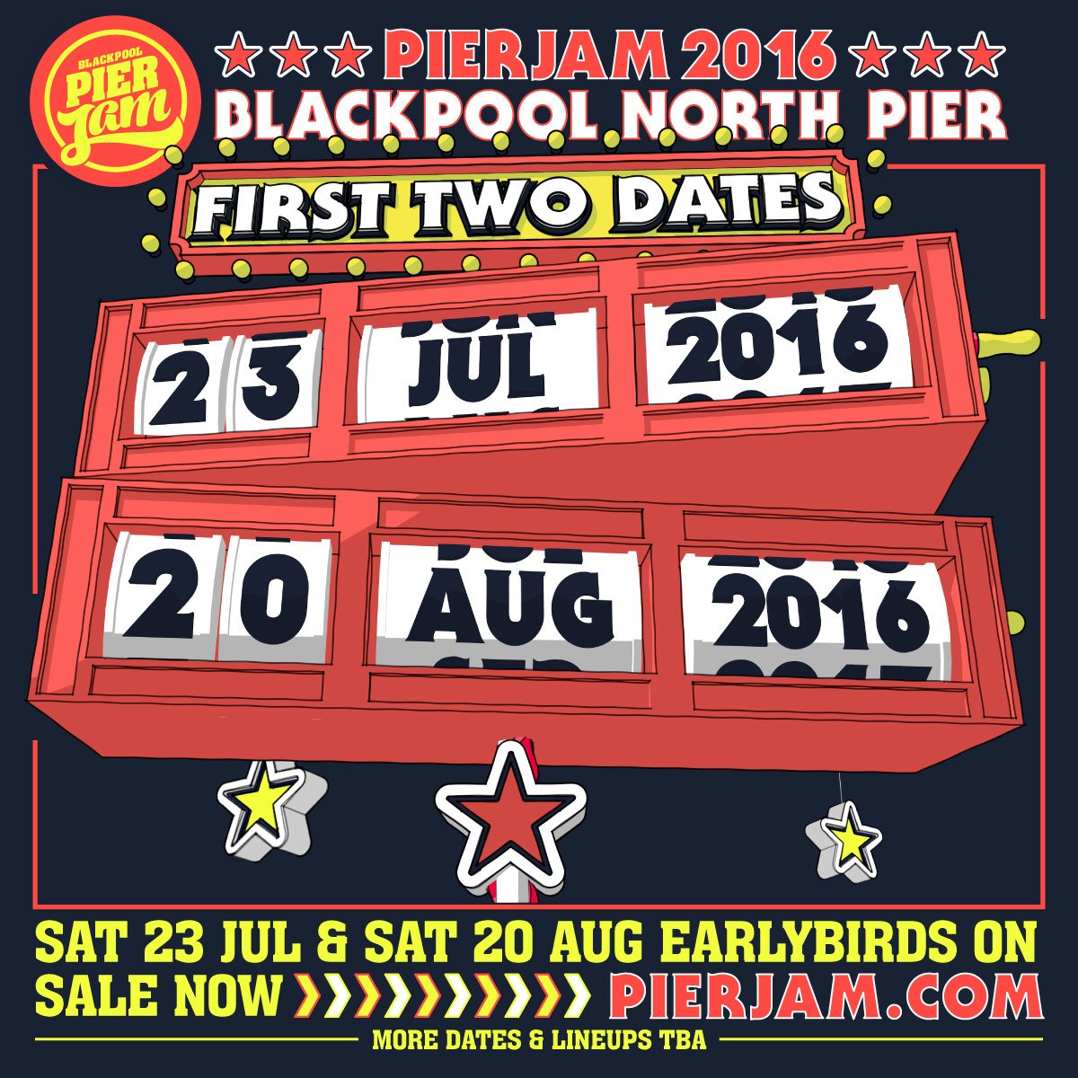 pierjamuk's tweet image. Announcement! #SaveTheDates for #PIERJAM2016! Sat July 23 &amp;amp; Aug 20 Tix On Sale Now: pierjam.com