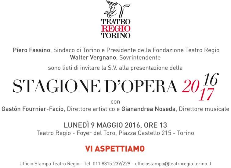 Oggi 9/05 con #TeatroRegio un nuovo capitolo di #cultura made in #Torino #Piemonte #opera #balletto #musicaclassica