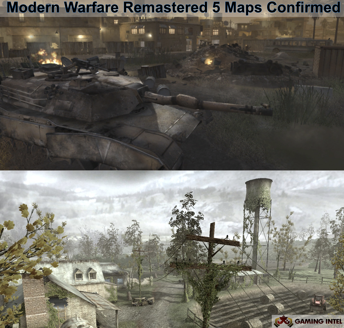 CODMW4Intel's tweet photo. 2 more Call of Duty 4: Modern Warfare Remastered Maps Confirmed!

#MWRemasteredMaps https://t.co/VQsZS7XAgI