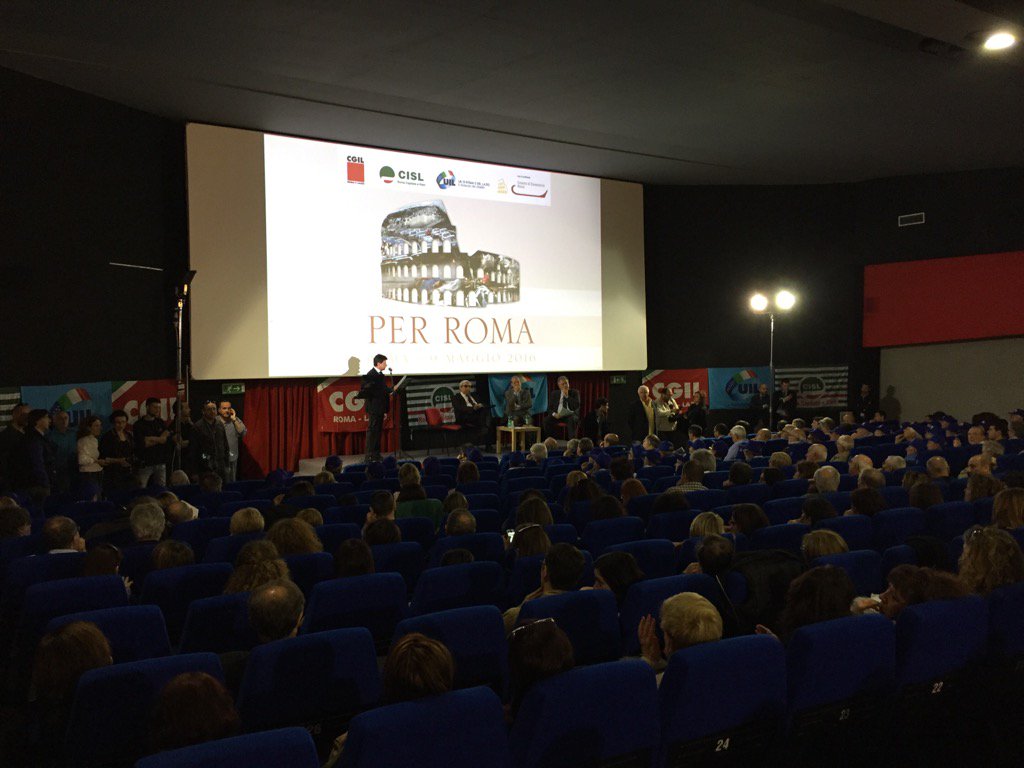 FurlanAnnamaria's tweet image. Oggi sono a #Roma ad una iniziativa di #CgilCislUil sul futuro di #RomaCapitale @CislNazionale