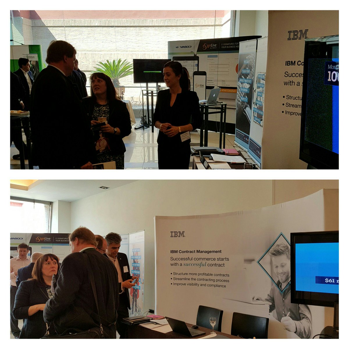 Nath_Tnd's tweet photo. IBM Emptoris in Rome today @iaccm event! Contract mgt is the next area that will benefit from the magic of analytics https://t.co/KfQs7hKexy