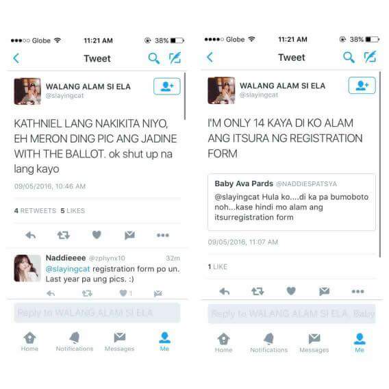 JayCee090821's tweet image. Pahiya ng konti! Hahahaha #thinkbeforeyoureact