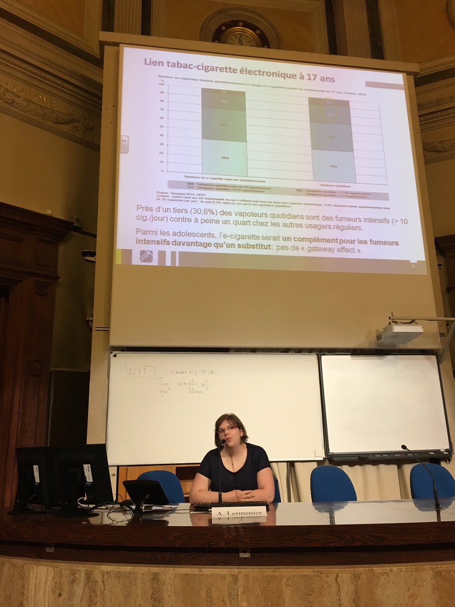 OFDT : un tiers des vapoteurs de 17 ans sont des fumeurs "intensifs" #sovape