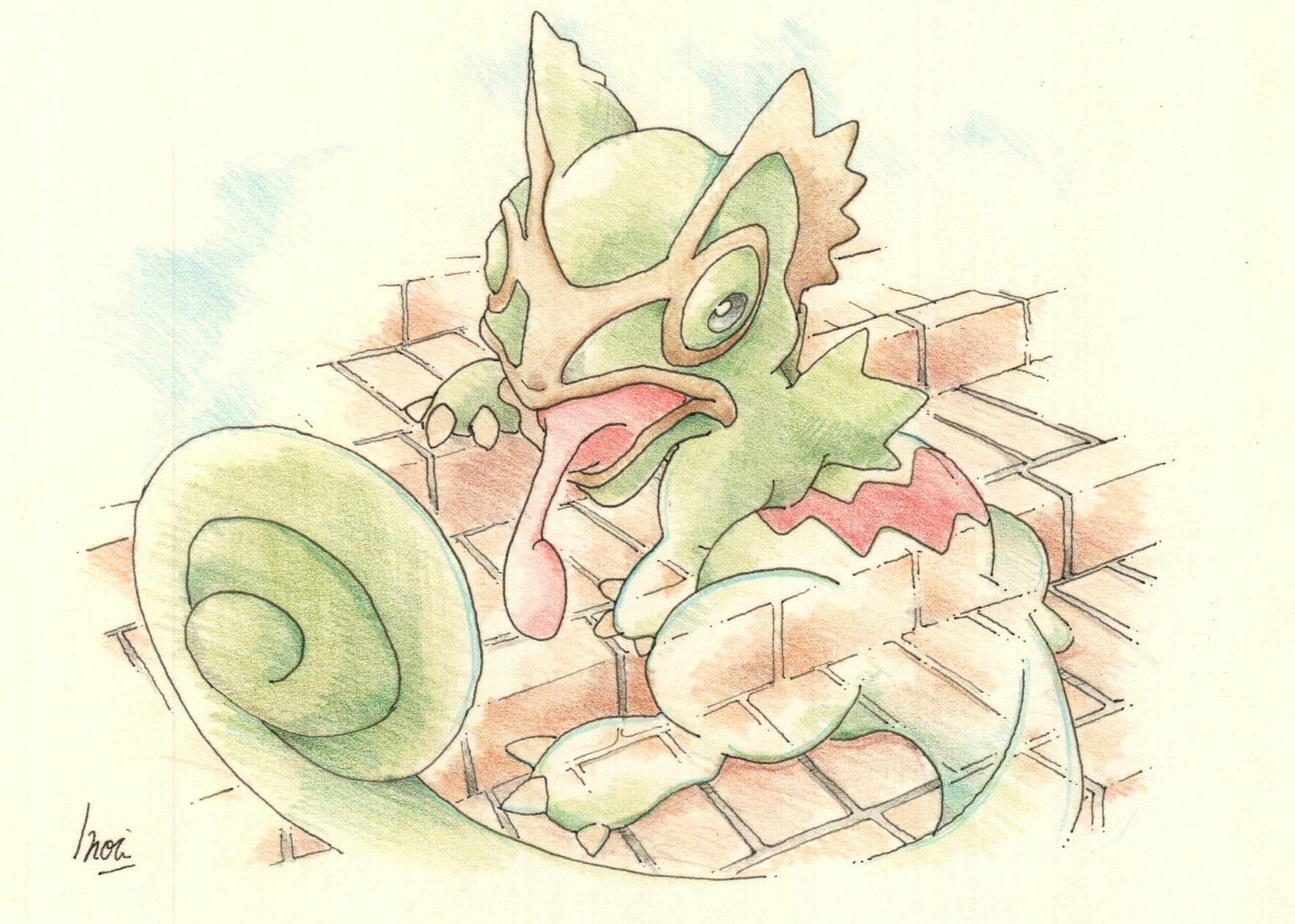 Inori 今日のポケモン図鑑 ｎｏ ３６９ カクレオンの ほごしょく T Co Vham5v0r7v Twitter