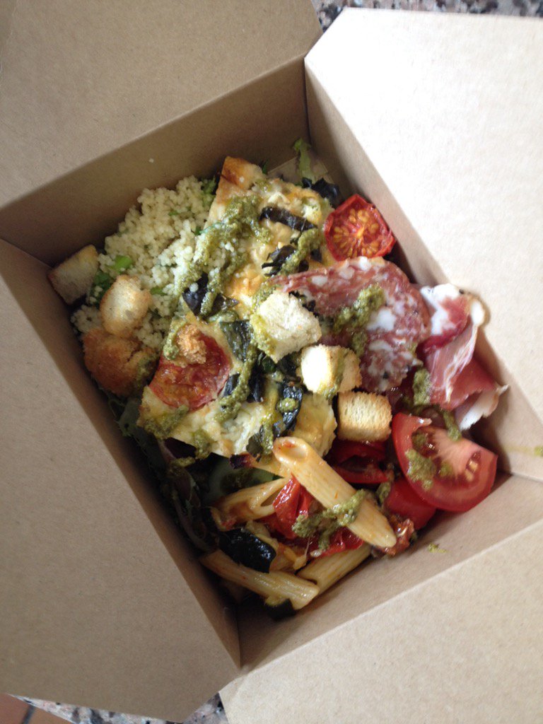 WenlockEdgeFarm's tweet photo. Don't forget your take-away salad boxes for your lunch. Available from our Shrewsbury shop. #LunchBreakOutside https://t.co/kDoyAPZjEM