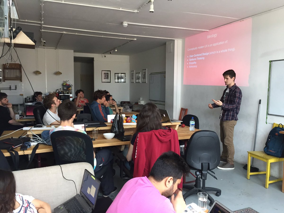 Ines Teles Correia (@iteles) on Twitter photo 20mins in and @harrygfox is already killing it in his #UX workshop <a href="/founderscoders/">Founders and Coders</a> today 20mins in and @harrygfox is already killing it in his #UX workshop <a href="/founderscoders/">Founders and Coders</a> today