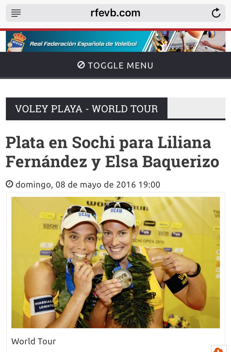 VP_Lili_Elsa's tweet photo. Algunas noticias del torneo! 😍🇪🇸🏅👏 Queremos los partidos en Tv 📺! #LilianaYElsa #Plata #SochiOpen la https://t.co/ZdQPsBbyHL