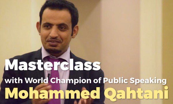 On Thu 19 May, World Champion @mohdqaht gives a Masterclass in Antwerp! Register now: toastmasters-antwerpen.com