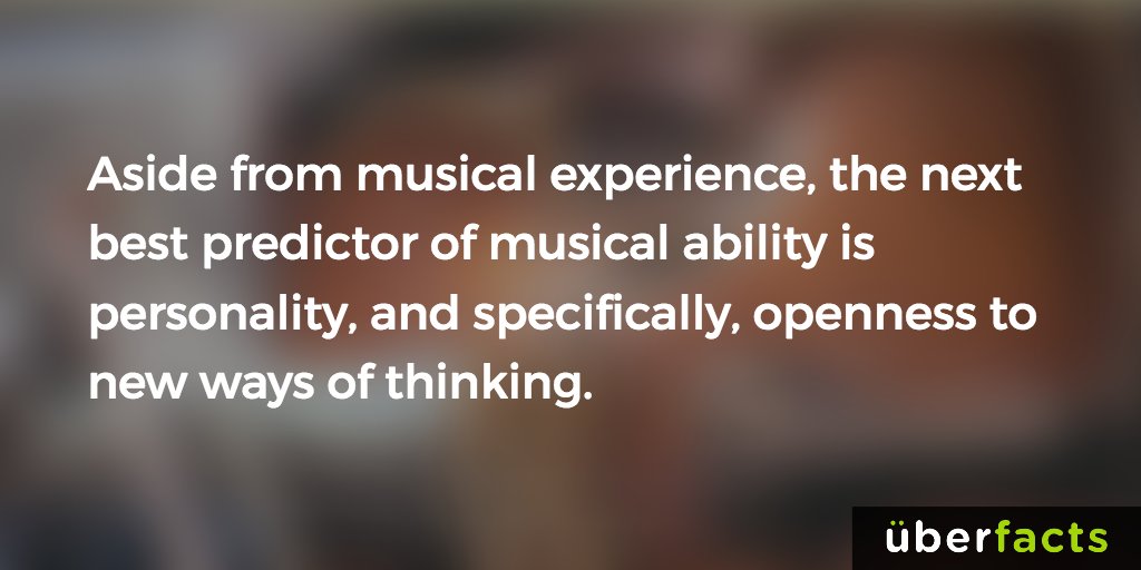 UberFacts's tweet photo. Are you musical? https://t.co/fFx9V7dnih