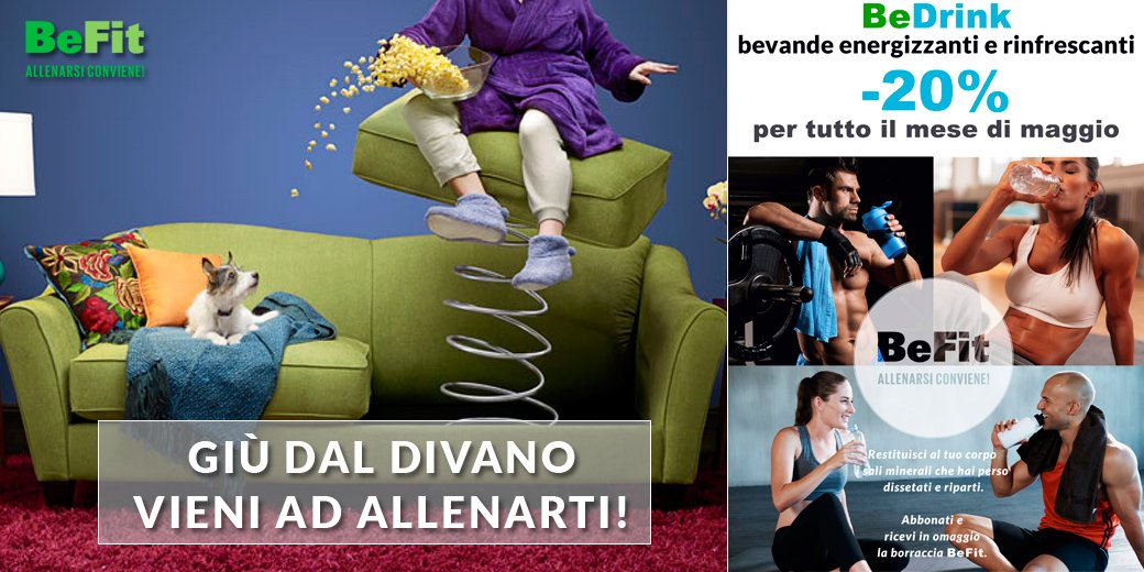 befitlodi's tweet photo. Basta poltrire!
#MondayMotivation #fitness #sport #allenamento #offerta #promozione #sconto20 #polase #saliminerali https://t.co/EAnhxpfAXf
