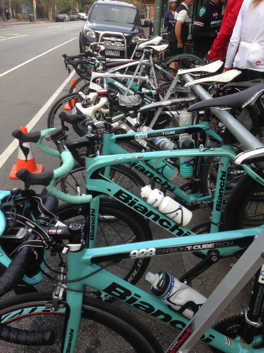 Never too many Bianchi bikes